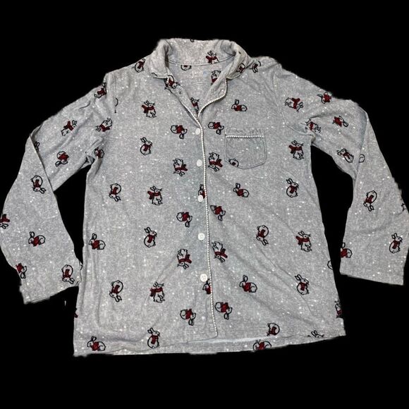 $5 ADD ON ITEM Croft & barrow Women’s two piece fleece pajama set - Picture 5 of 16